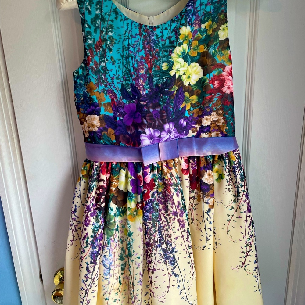 STUNNING GIRLS ZOE LTD OCCASION DRESS CHASING FIREFLIES NEIMAN size 12